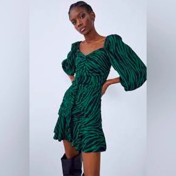 green emerald velvet dress Joseph Ribkoff Leopard Print Sheath Dress – Details Direct main image 0